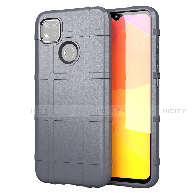 Custodia Silicone Ultra Sottile Morbida 360 Gradi Cover per Xiaomi Redmi 9C NFC Grigio