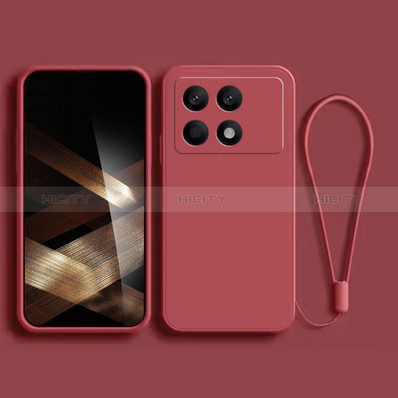 Custodia Silicone Ultra Sottile Morbida 360 Gradi Cover per Xiaomi Redmi K70 5G