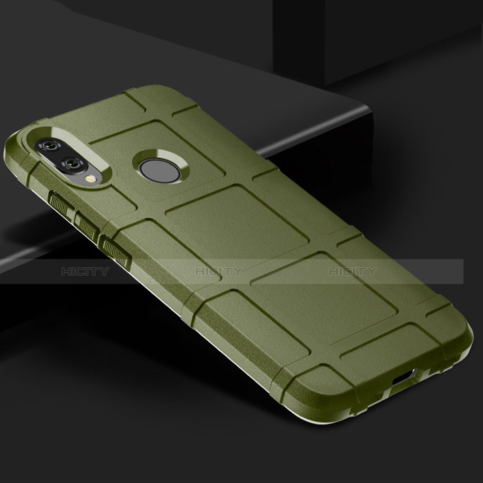 Custodia Silicone Ultra Sottile Morbida 360 Gradi Cover per Xiaomi Redmi Note 7 Pro Verde