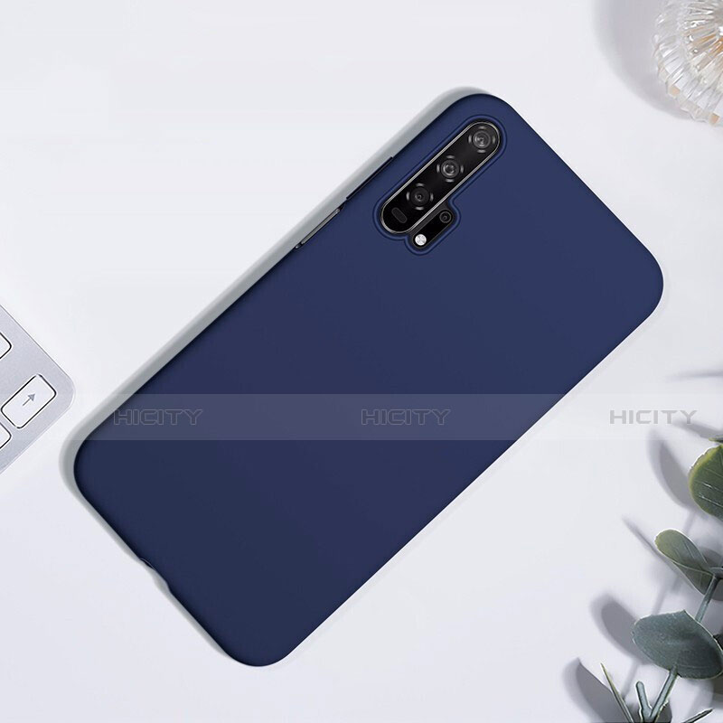 Custodia Silicone Ultra Sottile Morbida 360 Gradi Cover S01 per Huawei Honor 20 Pro Blu