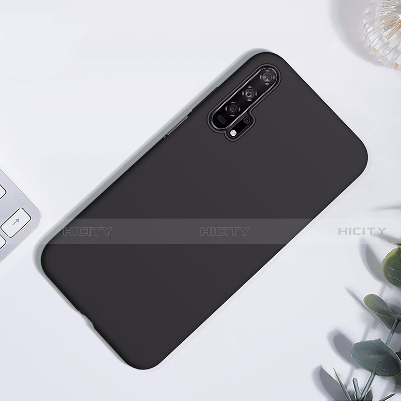 Custodia Silicone Ultra Sottile Morbida 360 Gradi Cover S01 per Huawei Honor 20 Pro Nero