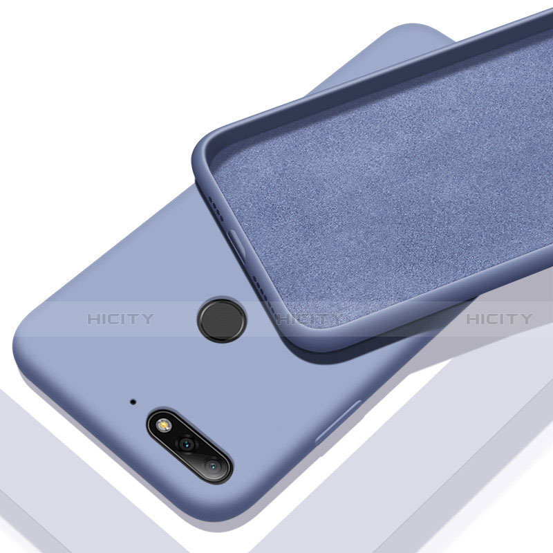 Custodia Silicone Ultra Sottile Morbida 360 Gradi Cover S01 per Huawei Y6 Prime (2018)