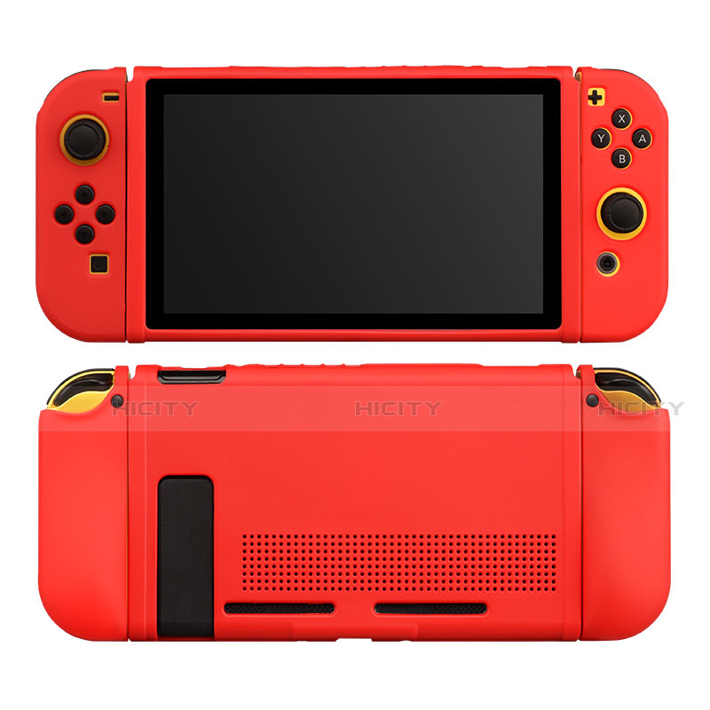 Custodia Silicone Ultra Sottile Morbida 360 Gradi Cover S01 per Nintendo Switch
