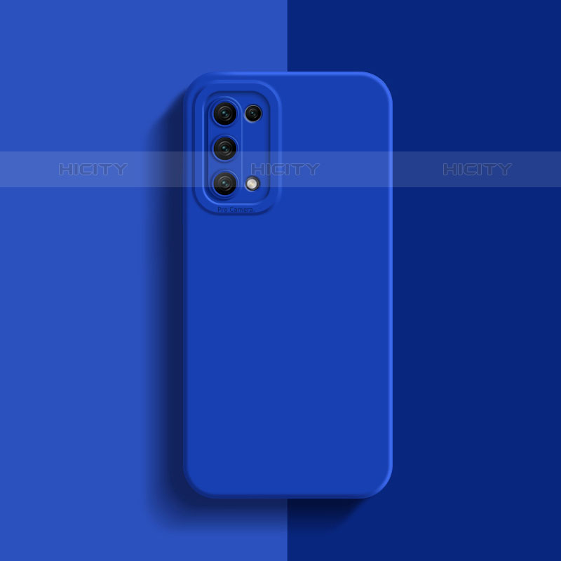 Custodia Silicone Ultra Sottile Morbida 360 Gradi Cover S01 per OnePlus Nord N200 5G Blu