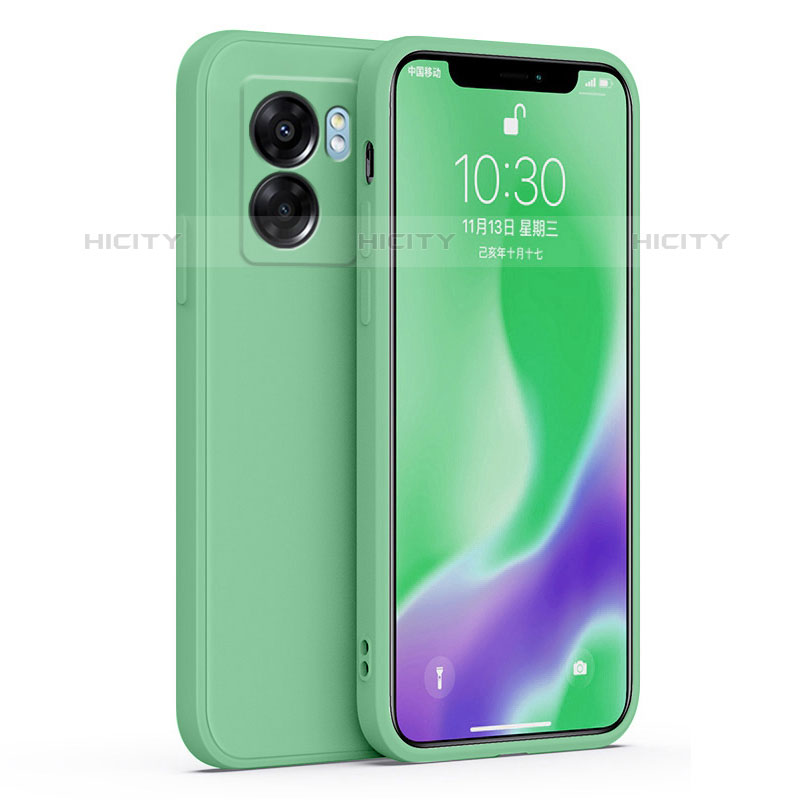 Custodia Silicone Ultra Sottile Morbida 360 Gradi Cover S01 per OnePlus Nord N300 5G Verde