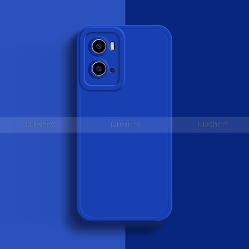 Custodia Silicone Ultra Sottile Morbida 360 Gradi Cover S01 per Oppo A36 Blu