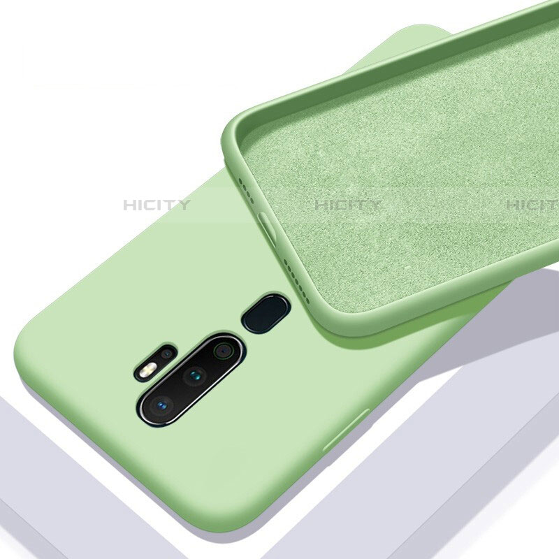 Custodia Silicone Ultra Sottile Morbida 360 Gradi Cover S01 per Oppo A5 (2020) Verde