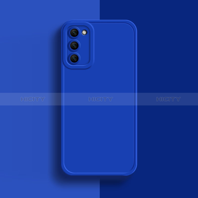 Custodia Silicone Ultra Sottile Morbida 360 Gradi Cover S01 per Oppo A56 5G Blu