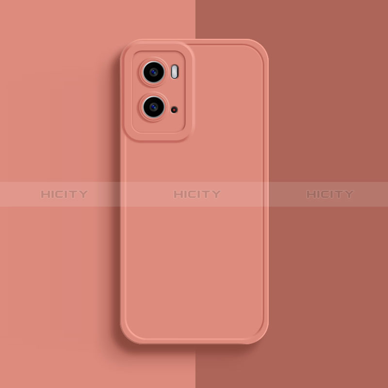 Custodia Silicone Ultra Sottile Morbida 360 Gradi Cover S01 per Oppo A76 Rosa