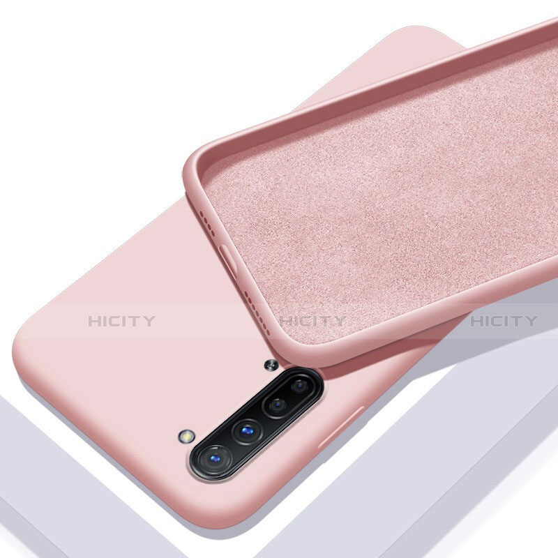 Custodia Silicone Ultra Sottile Morbida 360 Gradi Cover S01 per Oppo F15 Rosa