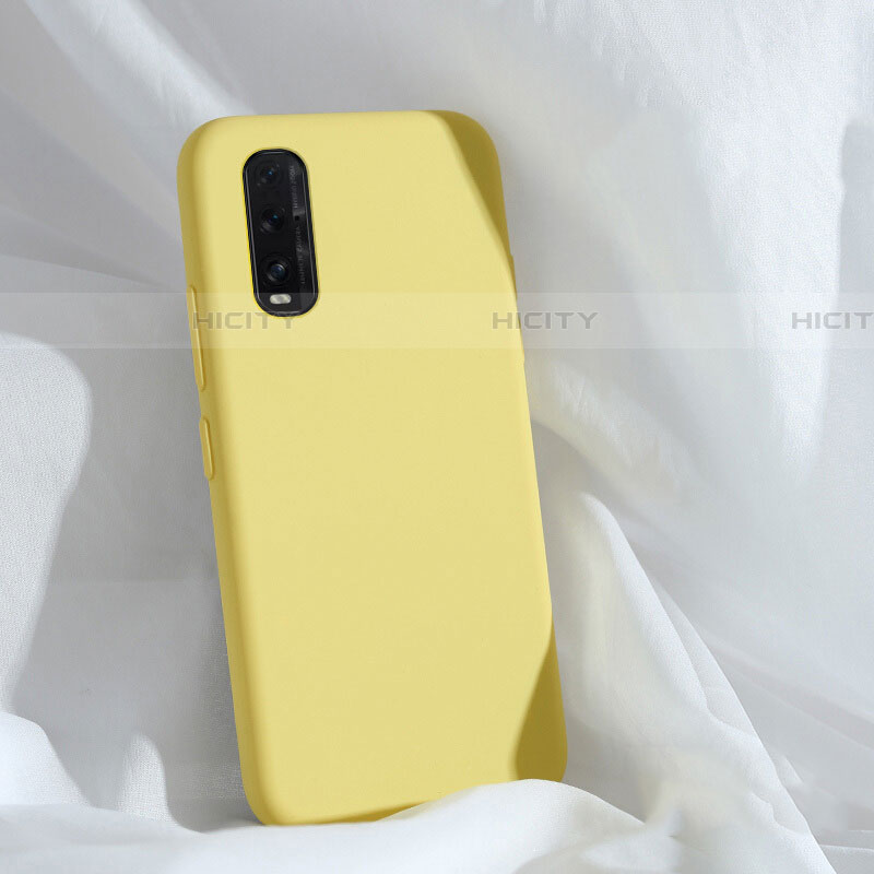 Custodia Silicone Ultra Sottile Morbida 360 Gradi Cover S01 per Oppo Find X2