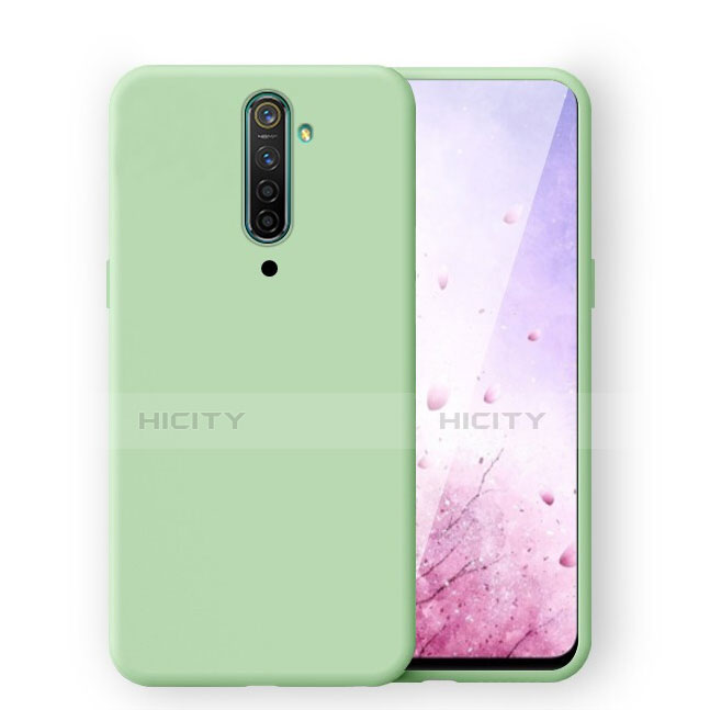 Custodia Silicone Ultra Sottile Morbida 360 Gradi Cover S01 per Oppo Reno2 Verde