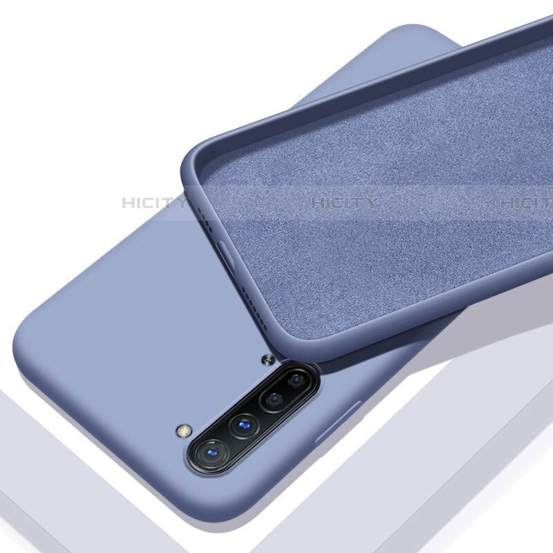 Custodia Silicone Ultra Sottile Morbida 360 Gradi Cover S01 per Oppo Reno3 Grigio