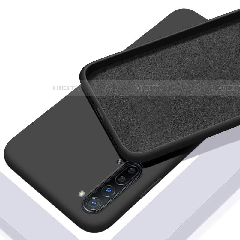 Custodia Silicone Ultra Sottile Morbida 360 Gradi Cover S01 per Oppo Reno3 Nero