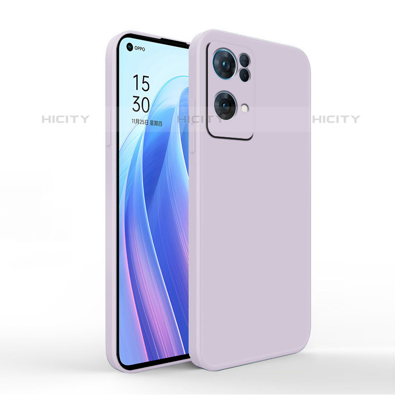 Custodia Silicone Ultra Sottile Morbida 360 Gradi Cover S01 per Oppo Reno7 Pro 5G