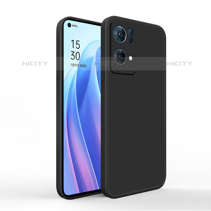 Custodia Silicone Ultra Sottile Morbida 360 Gradi Cover S01 per Oppo Reno7 Pro 5G