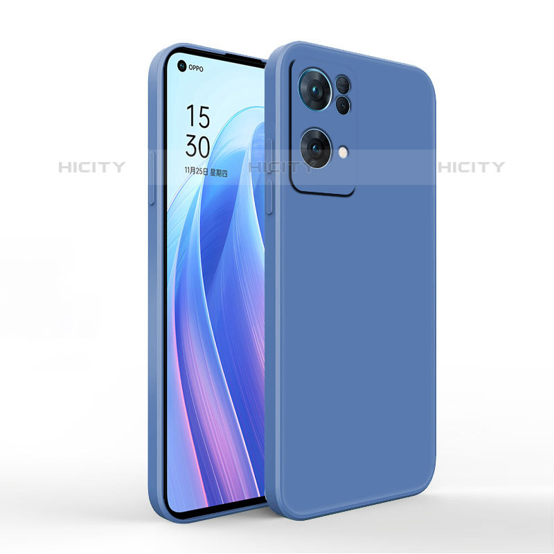 Custodia Silicone Ultra Sottile Morbida 360 Gradi Cover S01 per Oppo Reno7 Pro 5G