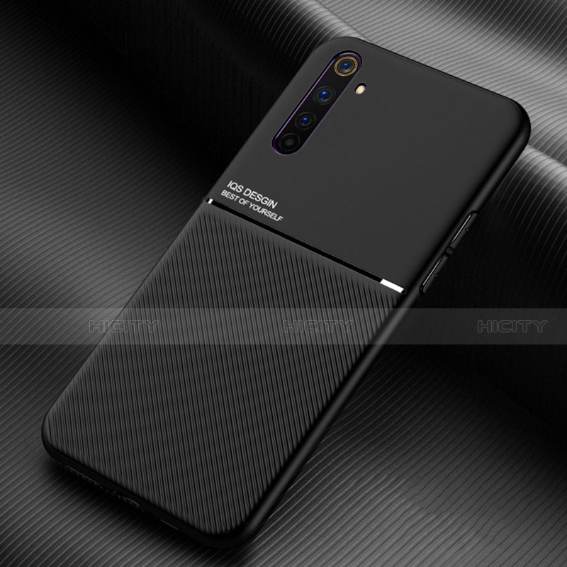 Custodia Silicone Ultra Sottile Morbida 360 Gradi Cover S01 per Realme 6 Pro Nero