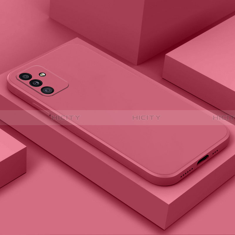 Custodia Silicone Ultra Sottile Morbida 360 Gradi Cover S01 per Samsung Galaxy A13 5G Rosa Caldo