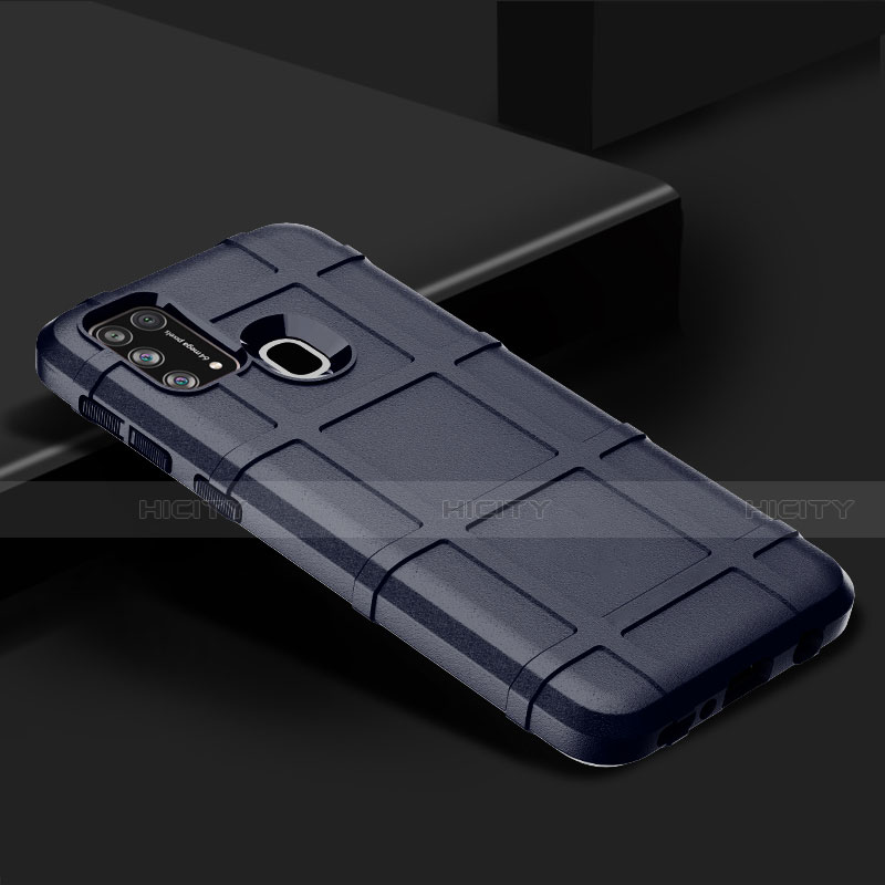 Custodia Silicone Ultra Sottile Morbida 360 Gradi Cover S01 per Samsung Galaxy M31