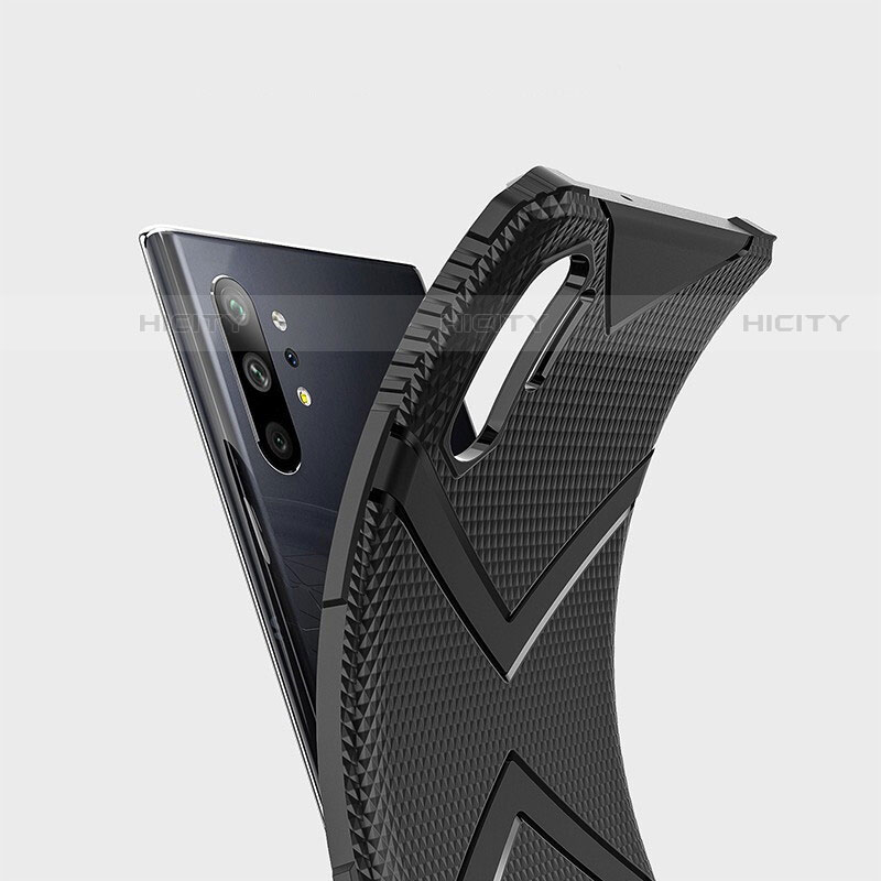 Custodia Silicone Ultra Sottile Morbida 360 Gradi Cover S01 per Samsung Galaxy Note 10 Plus