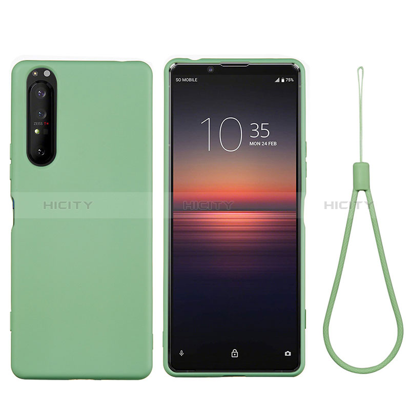 Custodia Silicone Ultra Sottile Morbida 360 Gradi Cover S01 per Sony Xperia 1 III