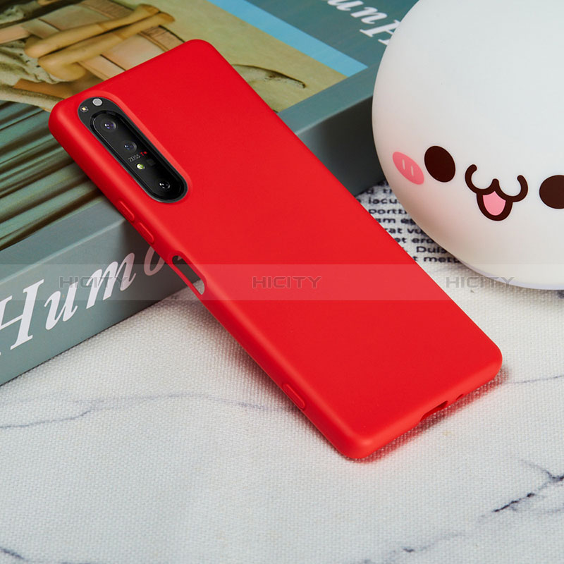 Custodia Silicone Ultra Sottile Morbida 360 Gradi Cover S01 per Sony Xperia 1 III