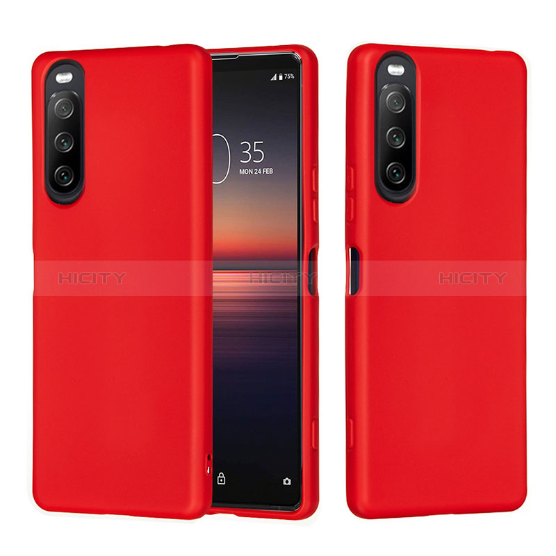 Custodia Silicone Ultra Sottile Morbida 360 Gradi Cover S01 per Sony Xperia 10 II