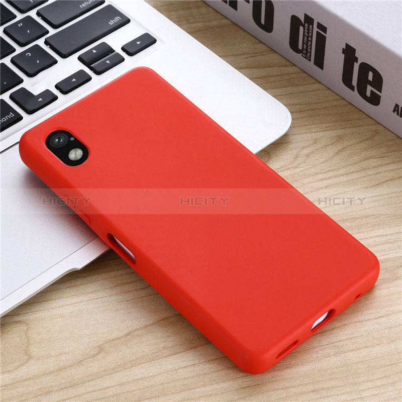 Custodia Silicone Ultra Sottile Morbida 360 Gradi Cover S01 per Sony Xperia Ace III SO-53C