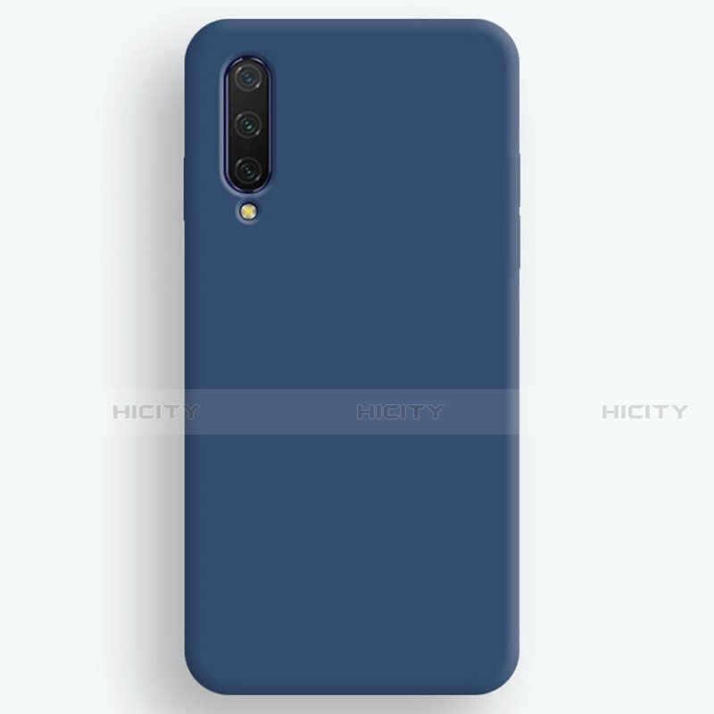 Custodia Silicone Ultra Sottile Morbida 360 Gradi Cover S01 per Xiaomi CC9e Blu