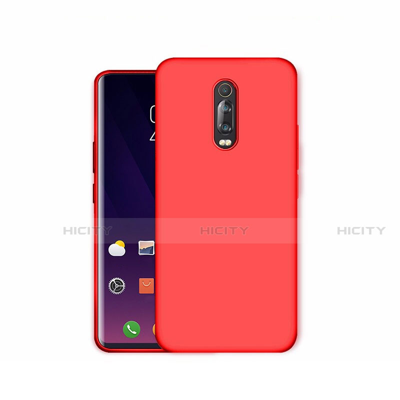 Custodia Silicone Ultra Sottile Morbida 360 Gradi Cover S01 per Xiaomi Mi 9T Pro Rosso