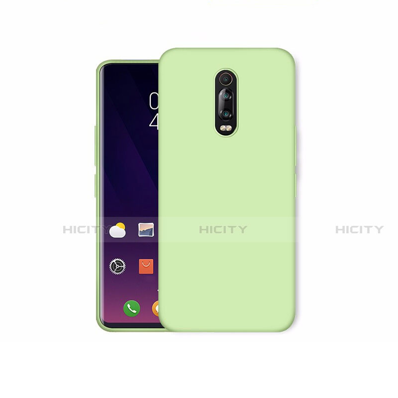 Custodia Silicone Ultra Sottile Morbida 360 Gradi Cover S01 per Xiaomi Mi 9T Verde