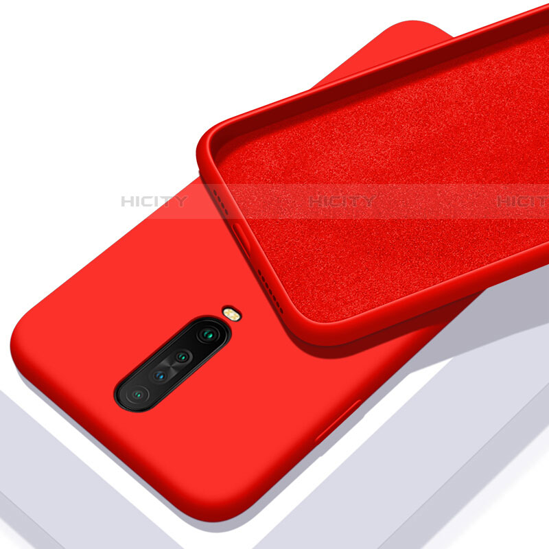 Custodia Silicone Ultra Sottile Morbida 360 Gradi Cover S01 per Xiaomi Poco X2 Rosso