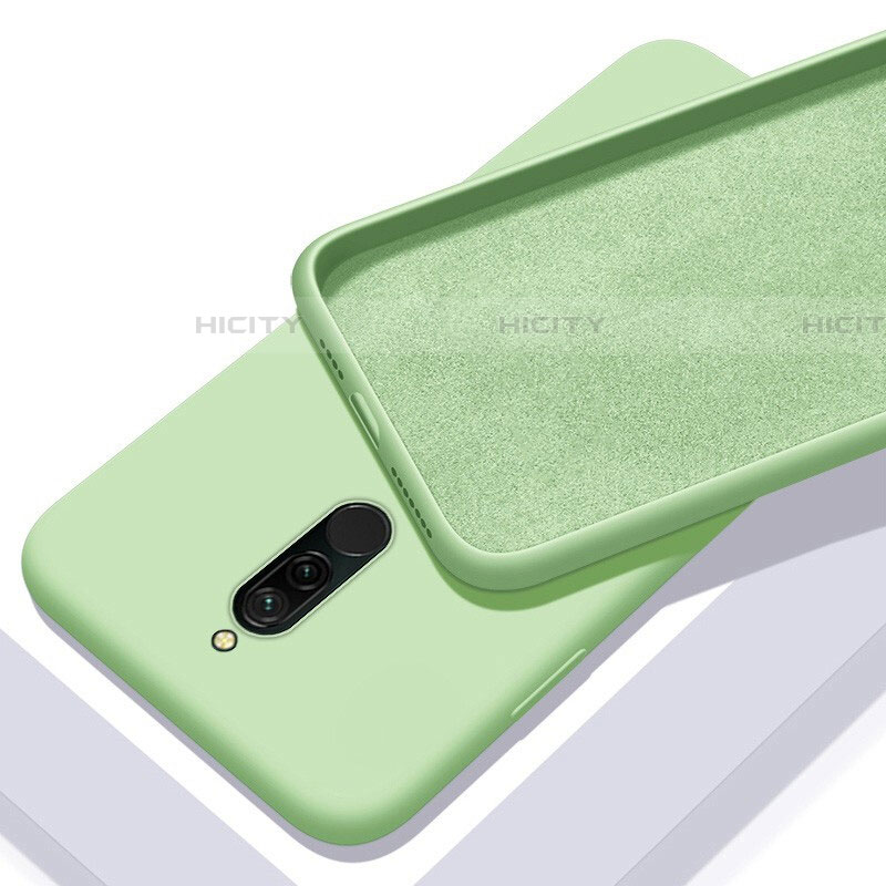 Custodia Silicone Ultra Sottile Morbida 360 Gradi Cover S01 per Xiaomi Redmi 8 Verde