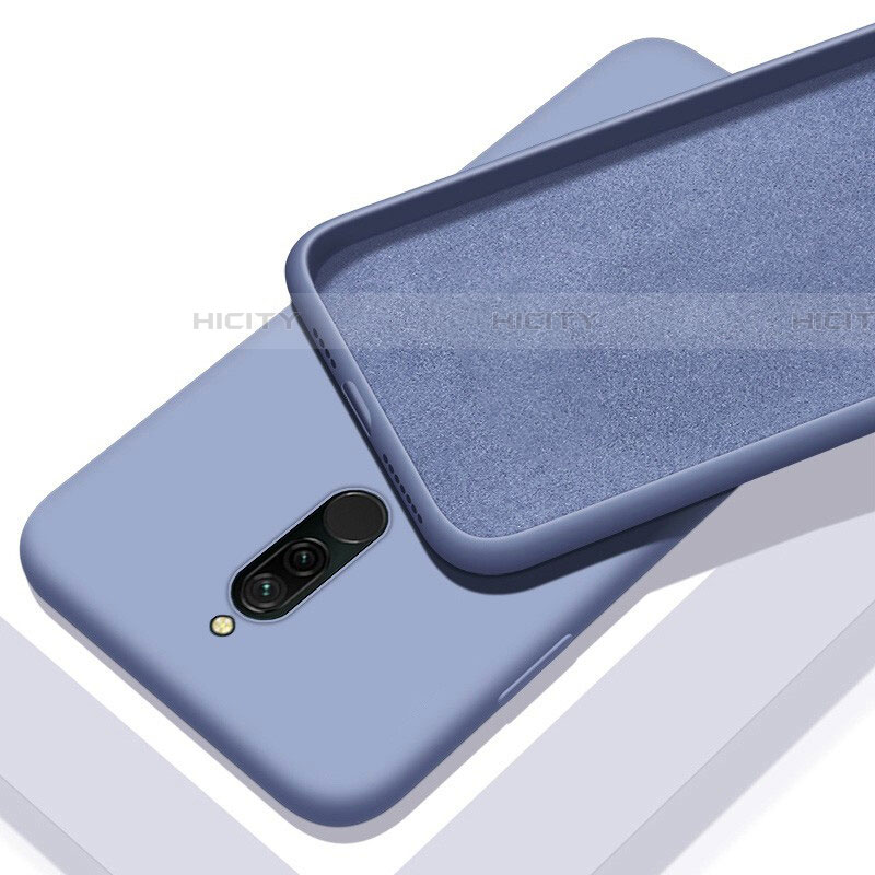 Custodia Silicone Ultra Sottile Morbida 360 Gradi Cover S01 per Xiaomi Redmi 8 Viola