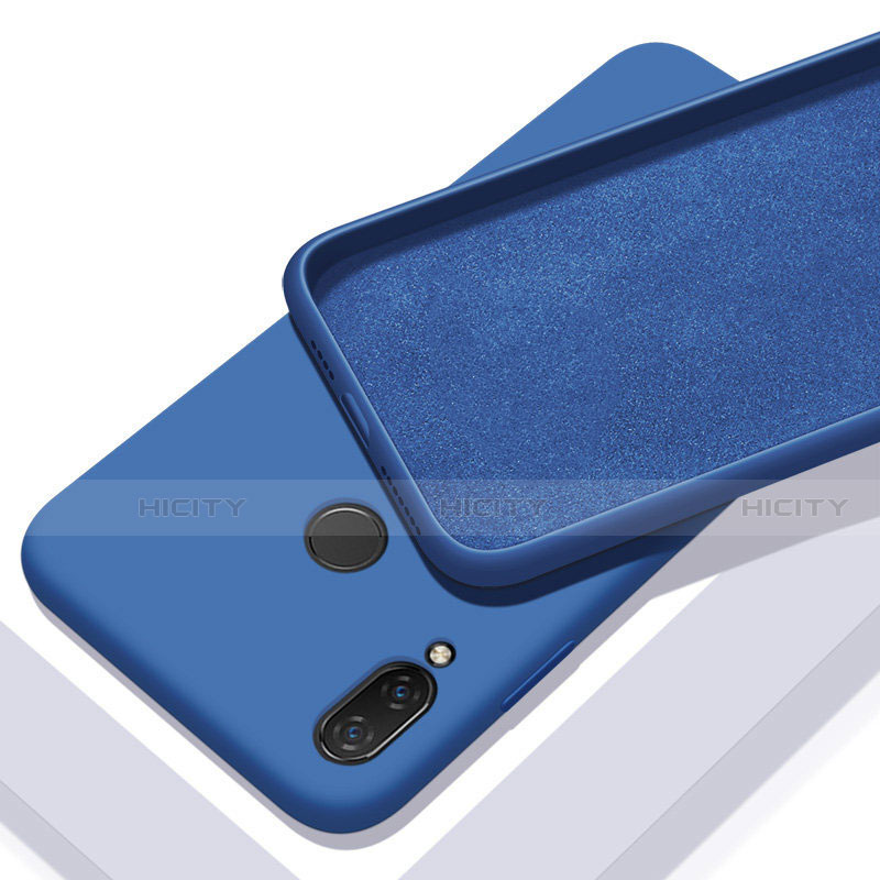 Custodia Silicone Ultra Sottile Morbida 360 Gradi Cover S01 per Xiaomi Redmi Note 7 Blu