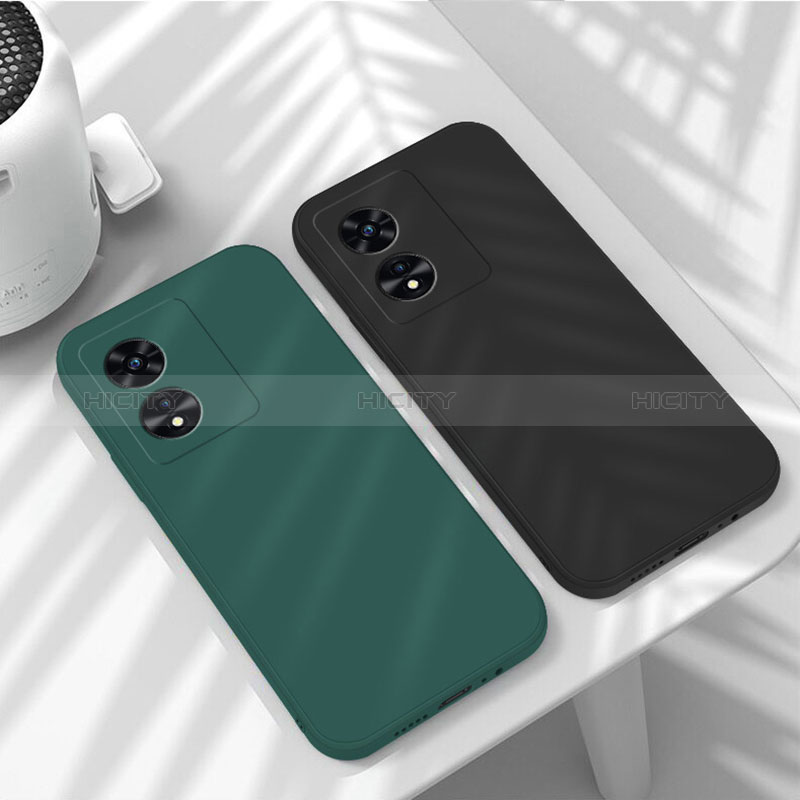 Custodia Silicone Ultra Sottile Morbida 360 Gradi Cover S02 per Oppo A1 Pro 5G