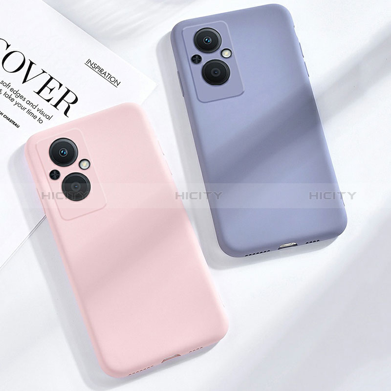 Custodia Silicone Ultra Sottile Morbida 360 Gradi Cover S02 per Oppo A96 5G