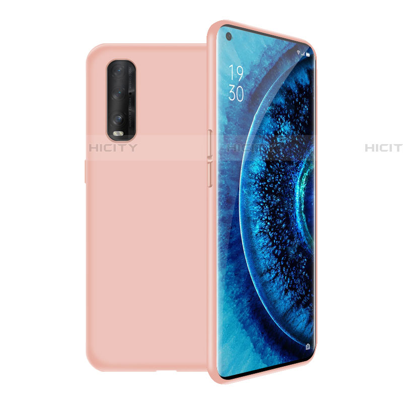 Custodia Silicone Ultra Sottile Morbida 360 Gradi Cover S02 per Oppo Find X2