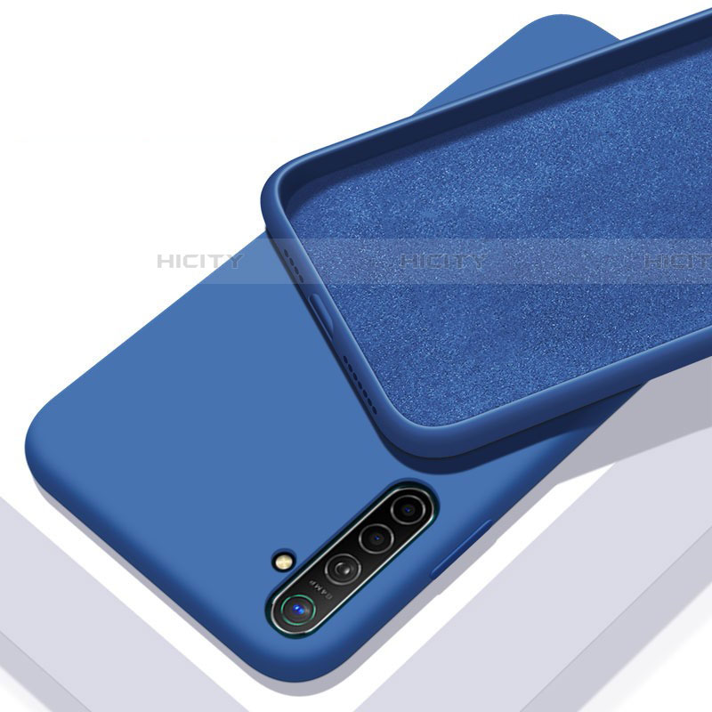 Custodia Silicone Ultra Sottile Morbida 360 Gradi Cover S02 per Realme XT Blu