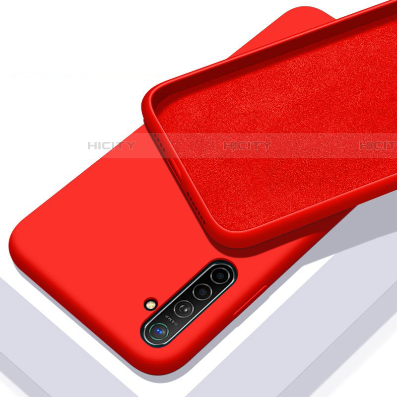 Custodia Silicone Ultra Sottile Morbida 360 Gradi Cover S02 per Realme XT Rosso