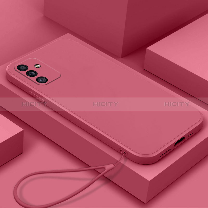 Custodia Silicone Ultra Sottile Morbida 360 Gradi Cover S02 per Samsung Galaxy A15 4G Rosa Caldo