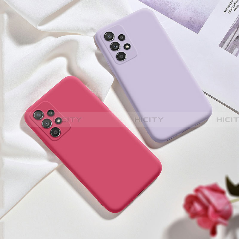 Custodia Silicone Ultra Sottile Morbida 360 Gradi Cover S02 per Samsung Galaxy A32 4G