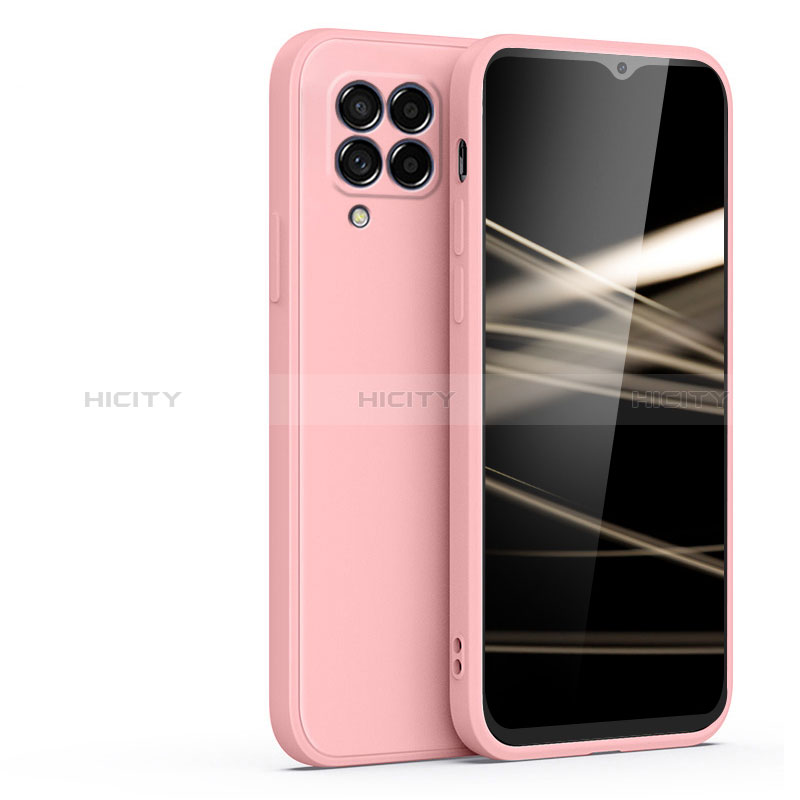 Custodia Silicone Ultra Sottile Morbida 360 Gradi Cover S02 per Samsung Galaxy A42 5G Rosa