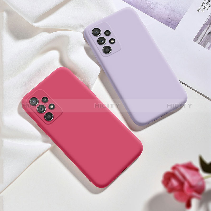 Custodia Silicone Ultra Sottile Morbida 360 Gradi Cover S02 per Samsung Galaxy A52s 5G