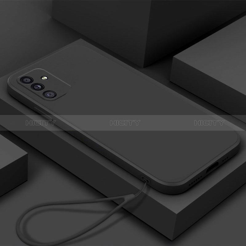 Custodia Silicone Ultra Sottile Morbida 360 Gradi Cover S02 per Samsung Galaxy Quantum2 5G Nero
