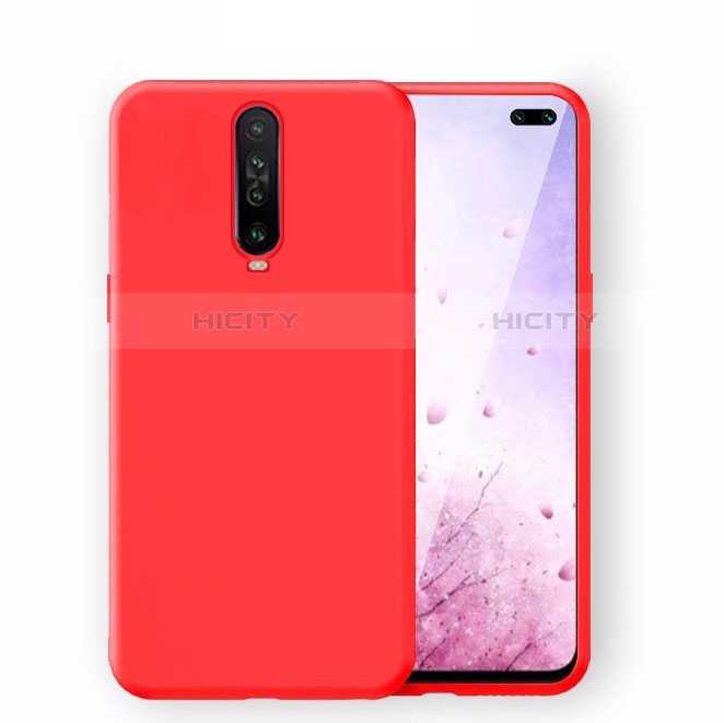 Custodia Silicone Ultra Sottile Morbida 360 Gradi Cover S02 per Xiaomi Poco X2 Rosso