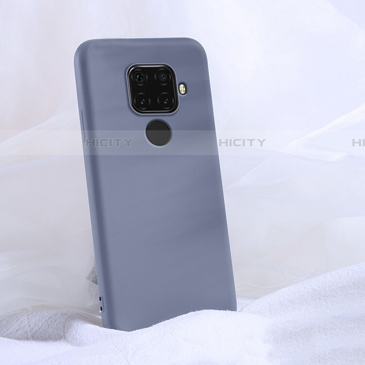 Custodia Silicone Ultra Sottile Morbida 360 Gradi Cover S03 per Huawei Mate 30 Lite Grigio