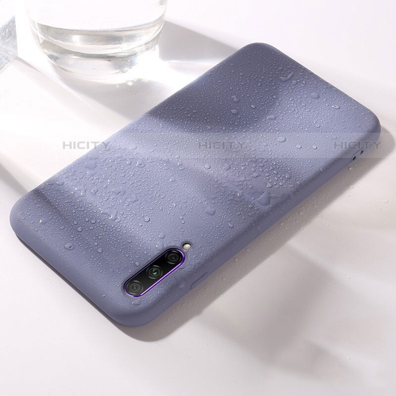 Custodia Silicone Ultra Sottile Morbida 360 Gradi Cover S03 per Huawei P Smart Pro (2019) Viola