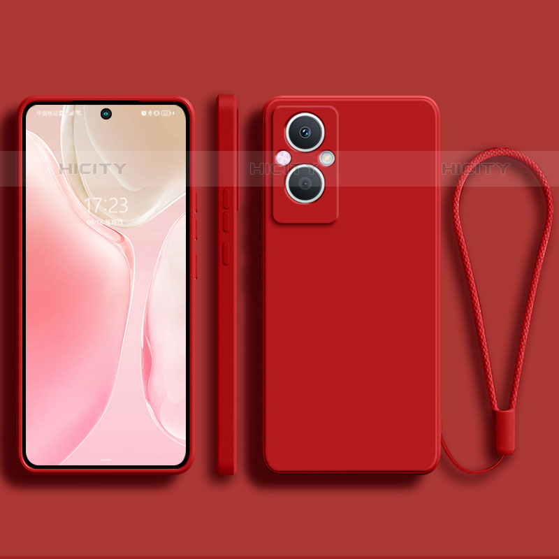 Custodia Silicone Ultra Sottile Morbida 360 Gradi Cover S03 per OnePlus Nord N20 5G Rosso